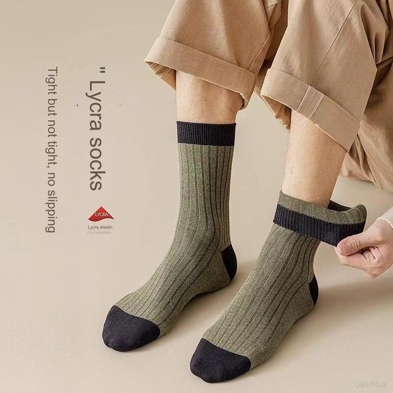 😍🧦【20 párov】2024 nových pánskych bavlnených dezodorantových ponožiek absorbujúcich pot