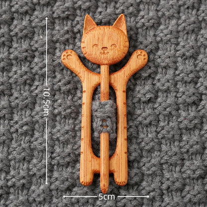 🎁Tri drevené brošne v tvare zvieratiek by boli perfektným darčekom