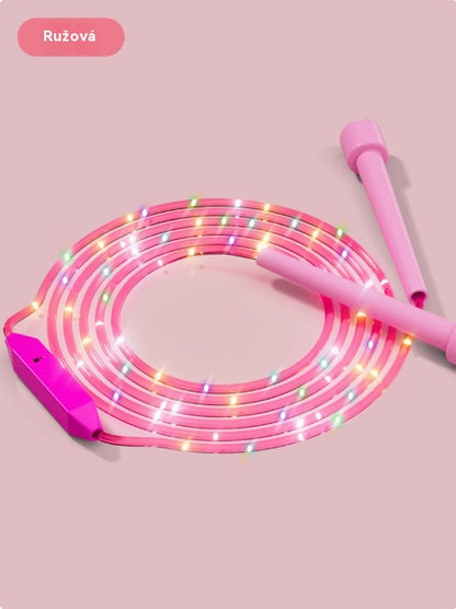 🏃【Compra 1, llévate 1 gratis】🌈 Cuerda para saltar con luz LED para niños