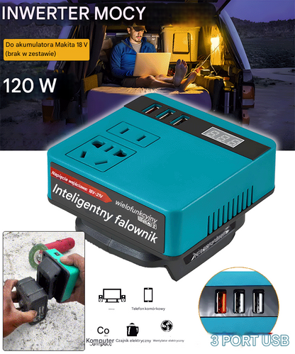 🧰️ Inteligentny konwerter z baterią litową