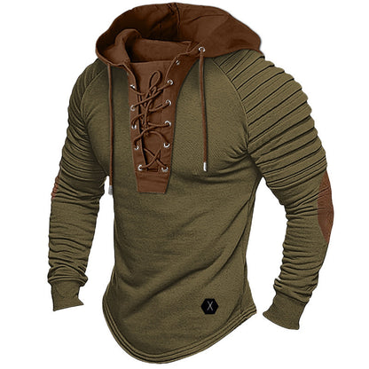 🔥【S-3XL】Nueva sudadera con capucha holgada para hombre