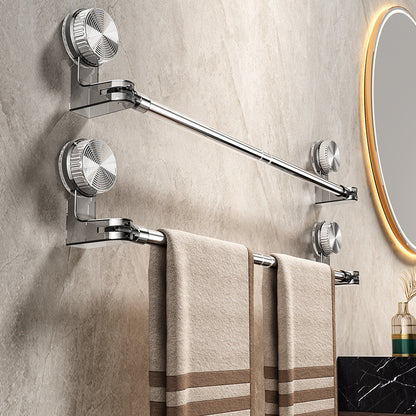 🎁✨🚿Diseño ligero y sin perforaciones —Toallero retráctil con ventosa