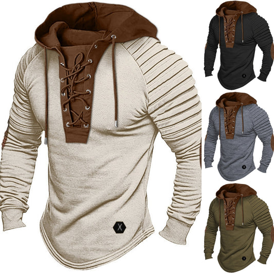 💥【S-3XL】Nowa męska luźna bluza z kapturem na jesień/zimę
