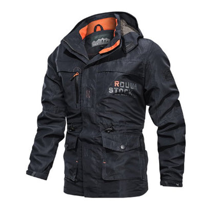🔥【M-5XL】Chaqueta impermeable y cortavientos para hombre, nueva colección invierno 2025