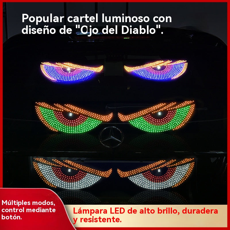 💡🎫 Εύκαμπτη, λεπτή και μαλακή οθόνη LED αυτοκινήτου με ρυθμίσεις DIY.