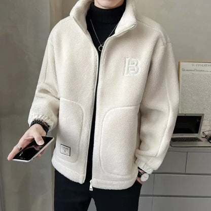 ⛄【L-6XL】Zimowa kurtka polarowa, płaszcz bawełniany, gruby płaszcz z bawełny jagnięcej, ciepły płaszcz