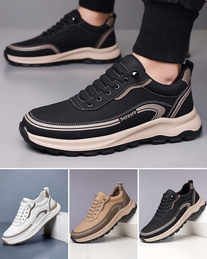 💥💥【39-45】Нови мъжки ежедневни спортни обувки за 2025 г., леки, с мека неплъзгаща се подметка