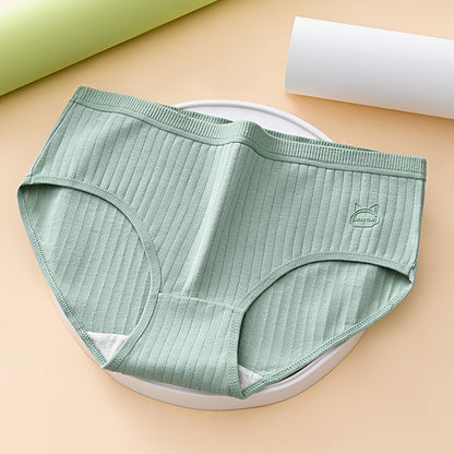 (7 ks) - Dámska jednoduchá prémiová antibakteriálna spodná bielizeň s vysokým pásom, veľká veľkosť