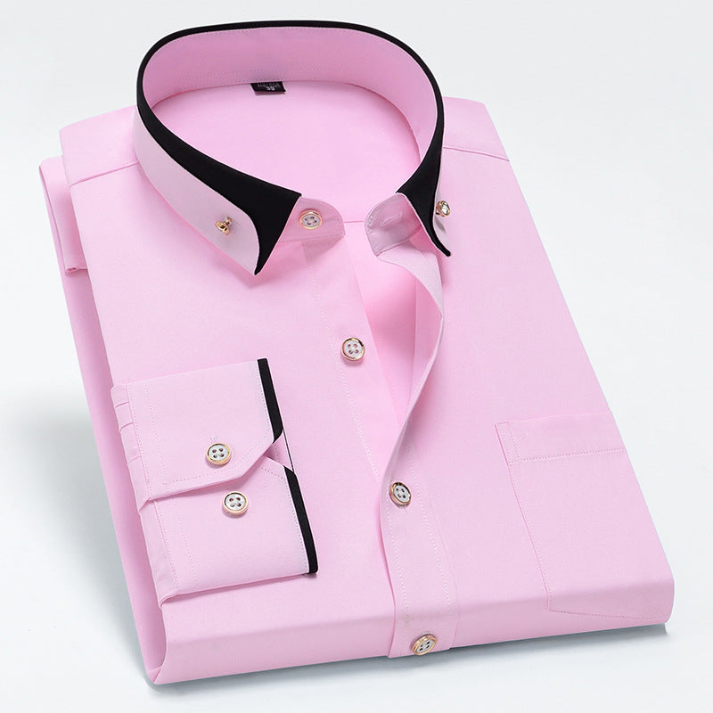 【S-4XL】👕2025 nové priedušné pánske pracovné košele na voľný čas