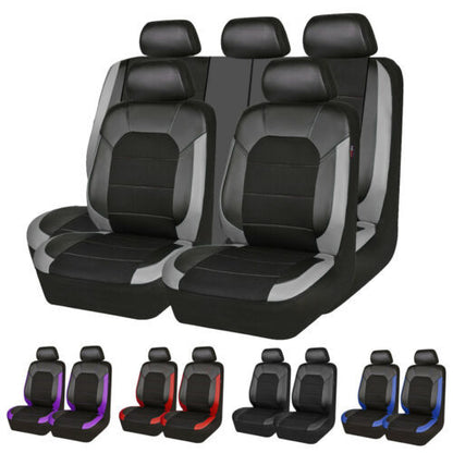 🚗🚗Univerzální sada měkkých kožených autopotahů