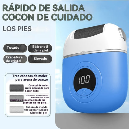 🦶🛁Nuevos rodillos eléctricos para pies, elimina la piel muerta de los talones, rodillos eléctricos para pies, adecuados para el cuidado de los pies.