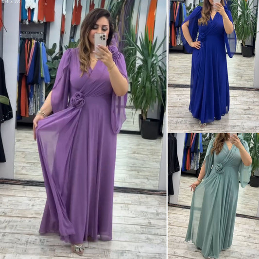 👗💥【S-5XL】Nové módne šaty, klasický dizajn, elegantné a jednoduché