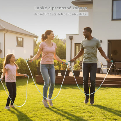 🏃【Compra 1, llévate 1 gratis】🌈 Cuerda para saltar con luz LED para niños