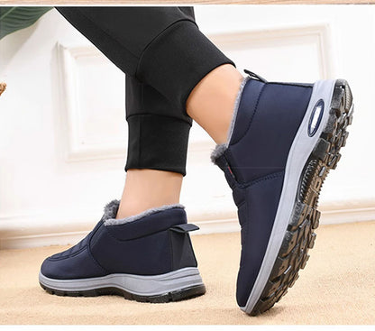 🔥【Špeciálna 50% zľava】【35-48】Unisex zimné čižmy s plyšovou podšívkou - teplé, pohodlné a protišmykové do chladného počasia.