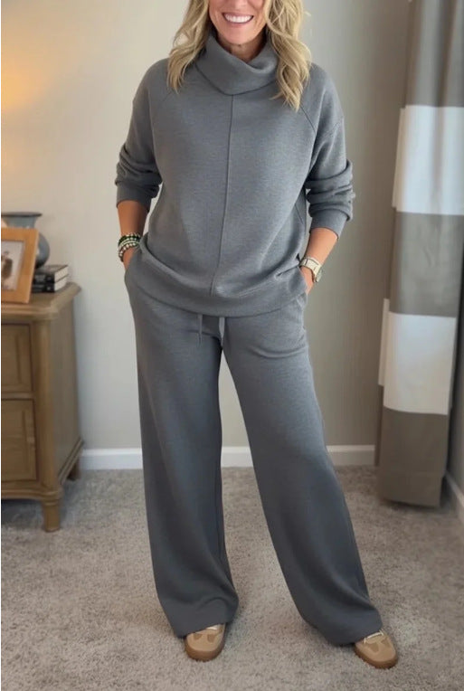 Top y pantalón, ropa casual de mujer, novedades de primavera.
