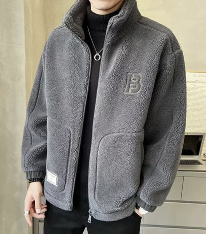 ⛄【L-6XL】Zimowa kurtka polarowa, płaszcz bawełniany, gruby płaszcz z bawełny jagnięcej, ciepły płaszcz