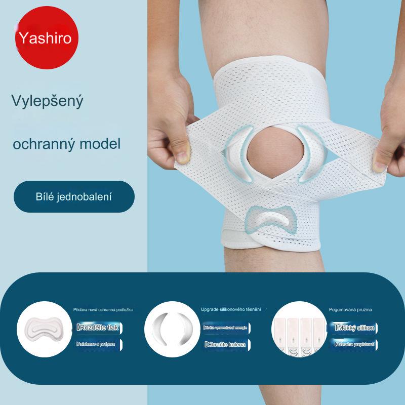 [Kúpte jeden a jeden dostanete zadarmo] Pár dvojitých pružinových chráničov kolien, vhodných na beh, cyklistiku, hranie lopty a iné športy