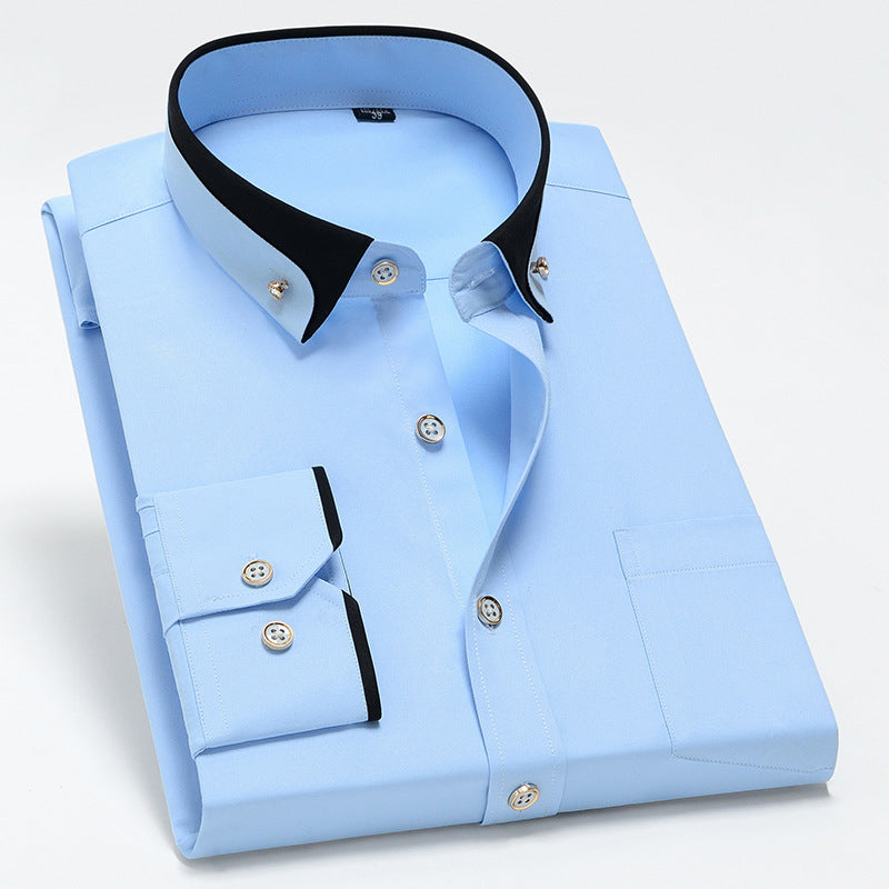 【S-4XL】👕2025 nové priedušné pánske pracovné košele na voľný čas