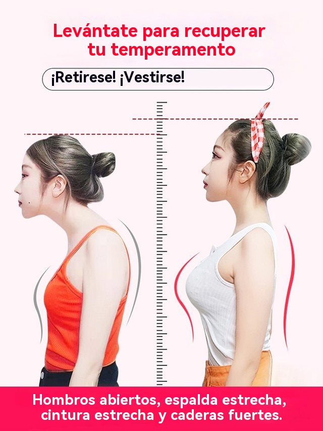 🔥【El secreto del cuerpo de las celebridades】Nuevo cinturón reductor de cintura - ¡Transforma tu postura y redescubre tu confianza!