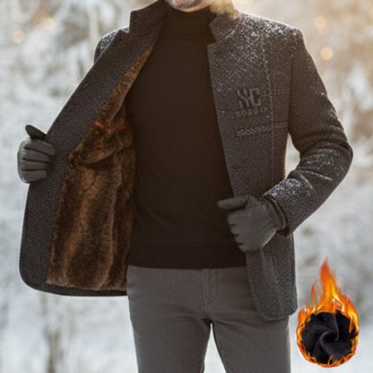🔥 Pánsky zimný kabát 3D strihu - hrubý a vetruodolný, ideálny do chladného počasia vonku ❄️✨【40-90kg】