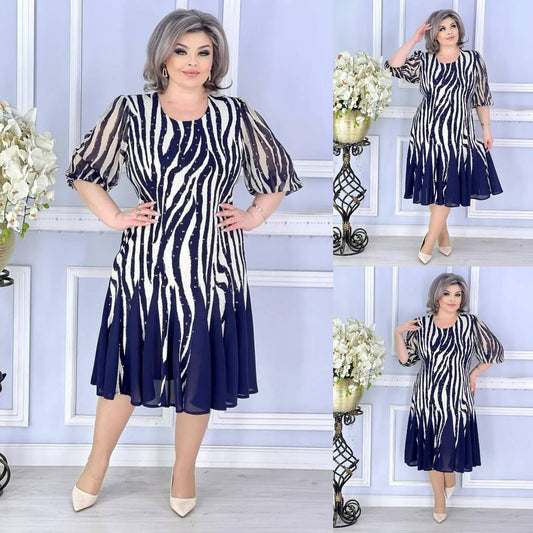 💙😍【S-5XL】2025 Nové elegantné sviatočné šaty