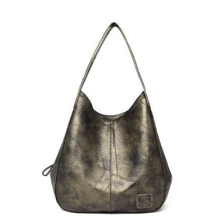 👜2025 nova torba za rame od prave kože, ručno izrađena, moderna i svestrana