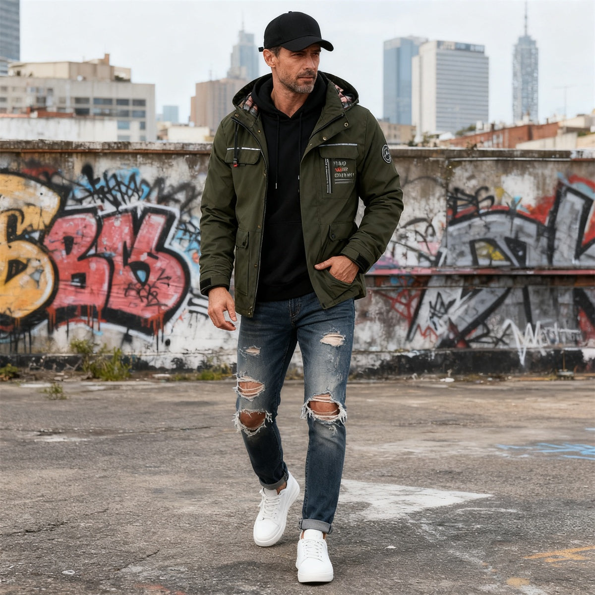 🔥【S~6XL】2025 Nova moška vodoodporna, vetrovno odporna jakna za plezanje na prostem