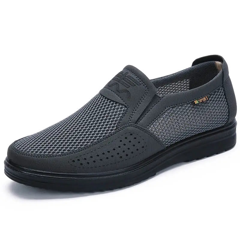 👟【38-48】2025 Pánska priedušná a pohodlná ležérna obuv, mäkká a protišmyková podrážka🔥