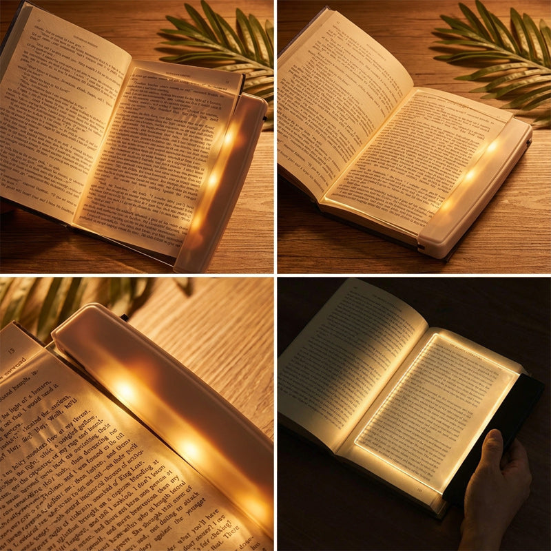 【Αγοράστε 1, πάρτε 1 δωρεάν】📜💡Φως ανάγνωσης με νυχτερινή όραση και επίπεδο πάνελ LED, φως ανάγνωσης που προστατεύει τα μάτια