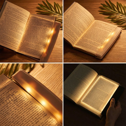 【Αγοράστε 1, πάρτε 1 δωρεάν】📜💡Φως ανάγνωσης με νυχτερινή όραση και επίπεδο πάνελ LED, φως ανάγνωσης που προστατεύει τα μάτια