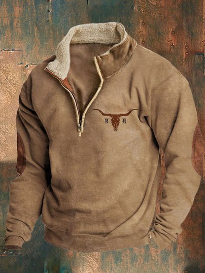 🔥🧥Νέο ανδρικό φθινοπωρινό-χειμερινό πουκάμισο με τρισδιάστατο ρετρό σχέδιο και ζεστή μακριά μανίκια