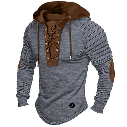 💥【S-3XL】Nowa męska luźna bluza z kapturem na jesień/zimę