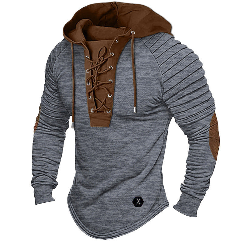 🔥【S-3XL】Nueva sudadera con capucha holgada para hombre