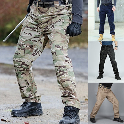 🔥🔥【S-6XL】Pánske cargo nohavice vojenské nohavice❤️(40-105kg)
