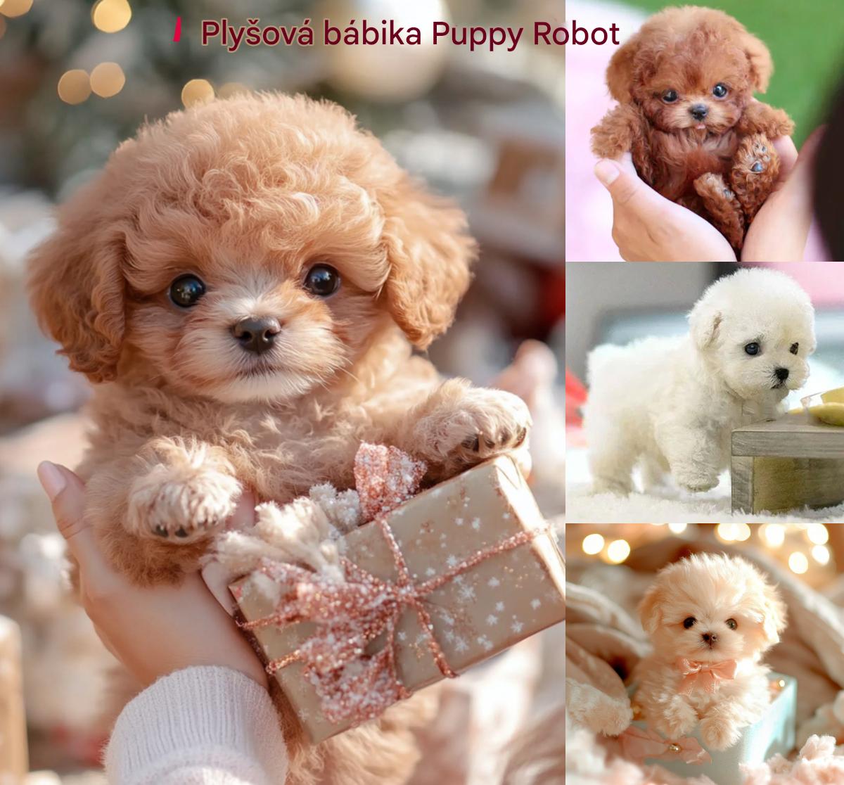 🔥🐶Super nízka zľava - 🔥【My Realistic Robot Puppy】Plyšová hračka Roztomilé šteniatko