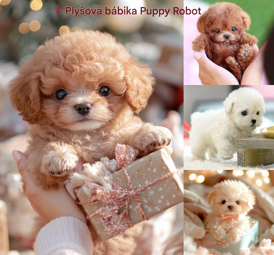 🔥🐶Super nízka zľava - 🔥【My Realistic Robot Puppy】Plyšová hračka Roztomilé šteniatko