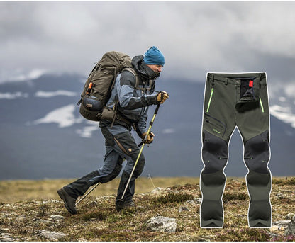 【S-5XL】Nové pánske jesenné a zimné outdoorové nepremokavé teplé plus flísové nohavice 2025, 👍👍 vetruodolné, dažďuodolné, odolné voči oderu, hrejivé, nevyhnutnosť na jesennú outdoorovú výbavu