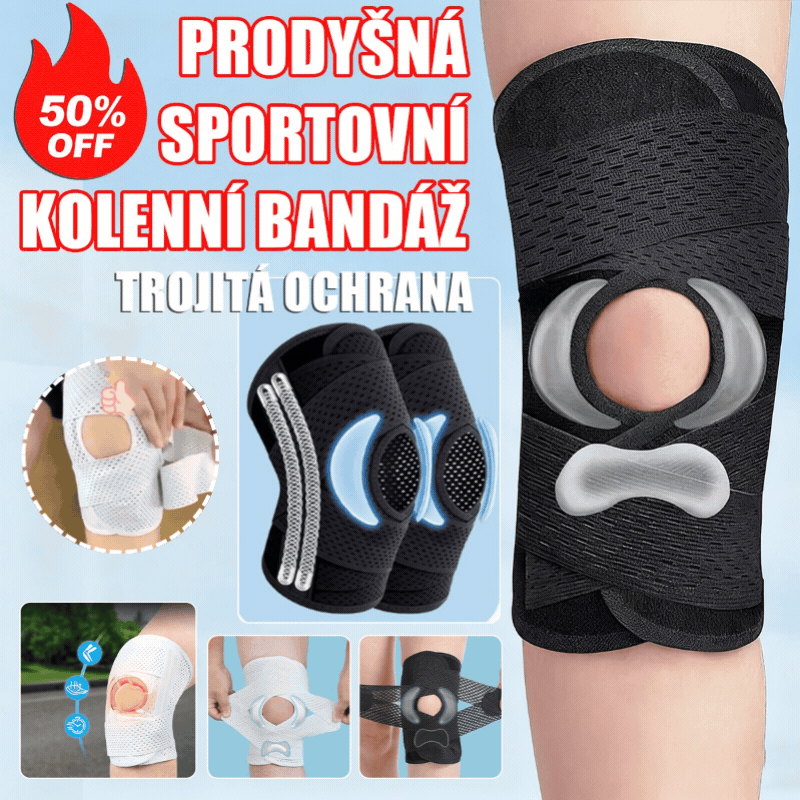 🦵【Kúp 1 a získaj 1 zadarmo】Dvojité pružinové chrániče kolien, vhodné na beh, cyklistiku, hranie lopty a iné športy