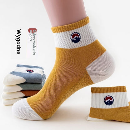 【10par】🧦🌈Męskie, oddychające, odprowadzające pot skarpetki sportowe do połowy łydki