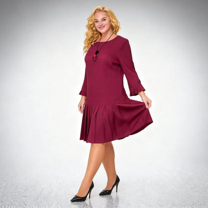 💌【S-5XL】👗 Nowa, wysokiej jakości, elegancka sukienka na jesień i zimę