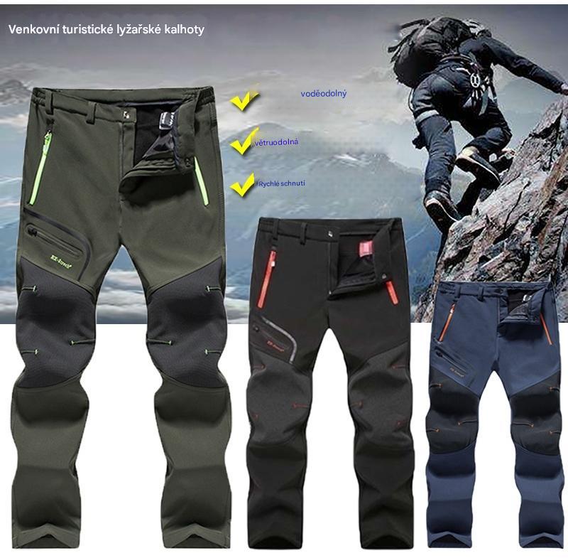 🏃‍♂️【S–5XL】2026 Nové pánske outdoorové jesenné a zimné nohavice – teplé, flísové, nepremokavé a vetruodolné