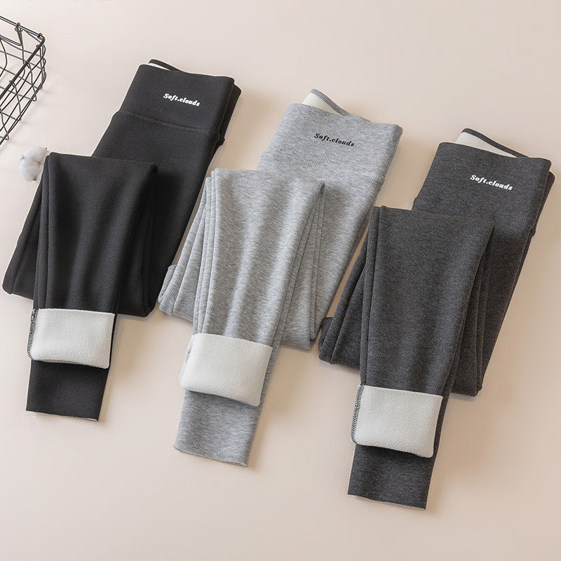 💥 Купи едно, получи второто безплатно! 🔥【S-5XL】Плътни термо клинове от вълна, с висока талия, голям размер, висока еластичност – незаменими за есен/зима 2025.Сгъстени и топли