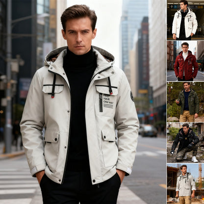 🔥【S~6XL】2025 Nova moška vodoodporna, vetrovno odporna jakna za plezanje na prostem