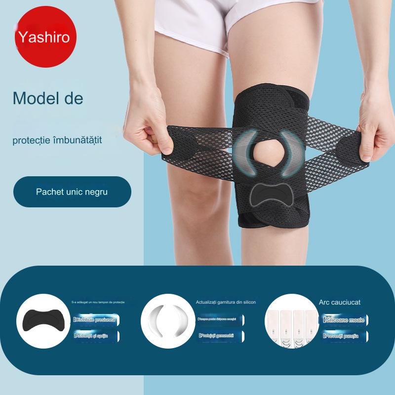 [Kúpte jeden a jeden dostanete zadarmo] Pár dvojitých pružinových chráničov kolien, vhodných na beh, cyklistiku, hranie lopty a iné športy