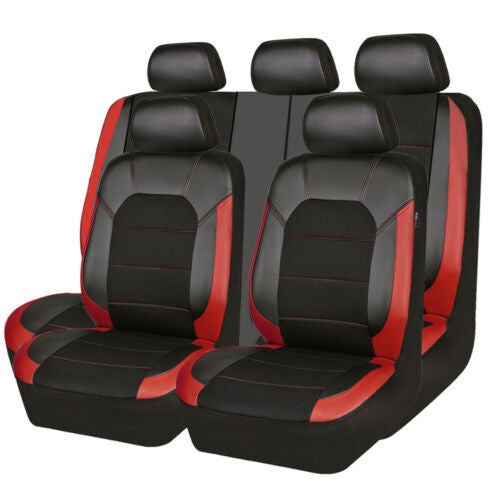 🚗🚗Univerzální sada měkkých kožených autopotahů