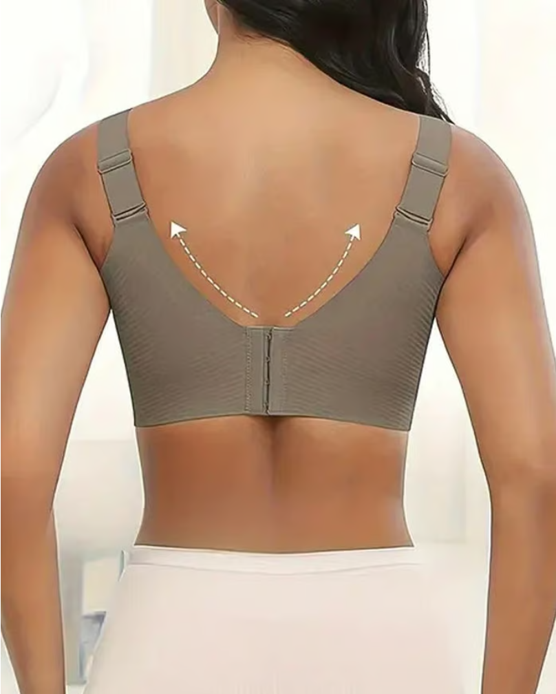 😍【4 kusy】Bezšvová pohodlná push-up podprsenka ❤️【40-95 kg】
