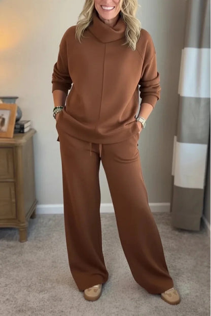 Top y pantalón, ropa casual de mujer, novedades de primavera.