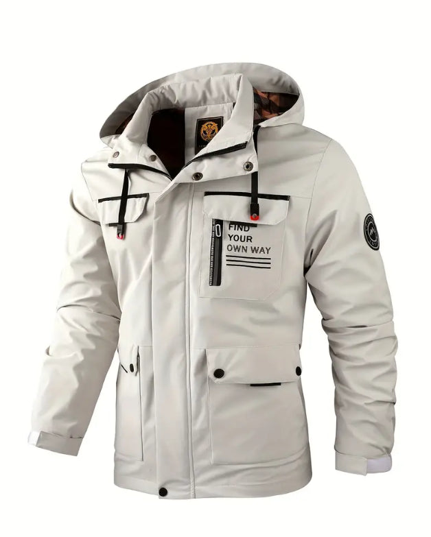 🔥 【M~4XL】 2025 Ново ветроустойчиво водоустойчиво външно алпинистко яке за мъже