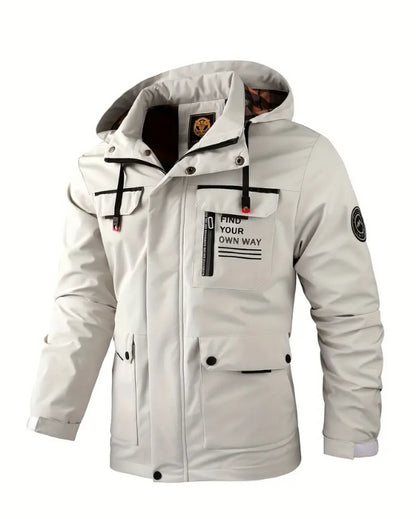 🔥 【M~4XL】 2025 Ново ветроустойчиво водоустойчиво външно алпинистко яке за мъже