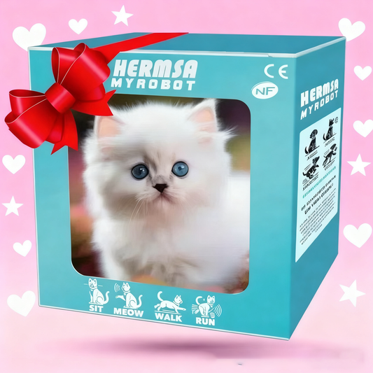 🎁🐱🐶Zniżka - Pluszowa zabawka My Robot Kitty